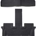 Floor Mat Cargo Liner Compatible with 2020-2025 Hyundai Palisade TPE All-Weather Front-Row, Middle-Row & Rear-Row Floor Liner for Palisade Accessories(for 20-25palisade)