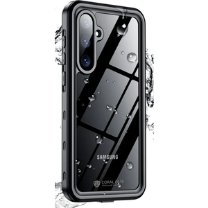 for Samsung Galaxy S25 Case, IP68 Waterproof with Built-in Screen&Lens Protector [14FT Military Shockproof] Full Body Heavy Duty Protective Phone Case for S25 5G, Black