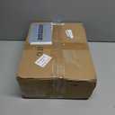 ROYHOME 5x7 Bedroom Rug Braided Print Boho Rugs Machine Washable Area Rug Modern Floor Cover Geometric Rustic Accent Throw Carpet for Living Room Office Nursery Kitchen, Red