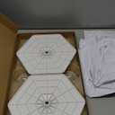 YALLOVE Balloon Column Stand Kit Sets of 2, 7 Feet Height Adjustable Balloon Tower Pillar with Reusable Metal Telescopic Design for Birthday, Wedding, Baby Shower, Graduation Party Decoration