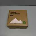 2-Pack Organic Baby Sleep Sacks, 100% Cotton - Soft & Breathable 0.5TOG Baby Wearable Blanket, Toddler Sleeping Sack 6-18 Months, Easy to Wear Transitional Swaddles for Newborns,Infants(Mist Rose, M)