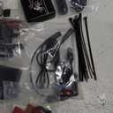 VSYSTO WiFi Motorcycle Dash Camera, OLED Display Wired Controller, Bluetooth Helmet Headset, Tire Pressure Sensors, Parking Guard, GPS 1080P SONYIMX307 150 Wide Angle Front and Rear Camera (Black-Q6)