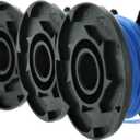 Ryobi One+ AC14RL3A OEM .065 Line and Spool Replacement for Ryobi 18v, 24v, and 40v Cordless Trimmers (3 Pack)