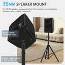 Tripod Speaker Stands Pair 44"-70" PA DJ Stand with Carrying Bags