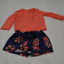 Simple Joys by Carter's Baby Boys' Swimsuit Trunk and Rashguard Set, Coral Orange/ Navy Pineapple, 18 Months