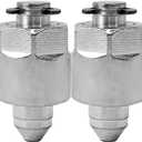 18mm Diesel Common Rail Fuel Injector Block-Off Tool M18 Cap Compatible with 2007-2018 Dodge Cummins 6.7L and 2006-2011 Chevy GMC Duramax 6.6L LBZ LMM (4PCS)