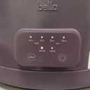bella 6.0 Qt Programmable Slow Cooker, Ceramic Nonstick Coating, Adjustable Temperature & Cooking Times, Dishwasher Safe Stoneware Pot & Tempered Glass Lid, Tangle Free Cord Wrap, Plum, 6 Quarts