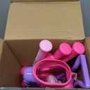 Liberry Toddler Golf Set for 1 2 3 4 Years Old, Upgraded Kids Golf Cart with Unique Shoulder Strap Design, Indoor and Outdoor Golf Toys for Boys Girls (Pink)