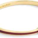 COACH Jewelry Women's Signature C Enamel Bangle Bracelet