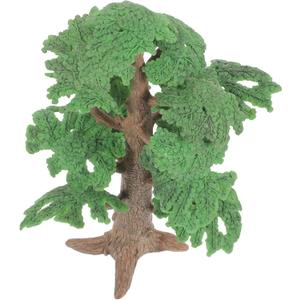 Kisangel Miniature Pine Tree Toy 9.44In Durable Plastic Model Tree for Landscape Garden Diorama Sand Table Decoration