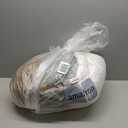 Natural Goose Down&Feather Pair Hotel Pillows Insert for Side and Back Sleepers, Set of 2 Bedding Soft Pillows 100% Soft Cotton Standard 20x26in (White)