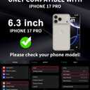 Privacy Screen Protector for iPhone 17 Pro Gradient 2 Pack