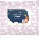 Toddler Pillow with Pillowcase - 13x18 My Little Dreamy Kids Travel Bed Pillows for Sleeping, Organic Cotton Small Pillowcase, Soft & Breathable, Machine Washable, Toddlers 2-5 years old (Alpacas)