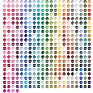 ARTDOT Beads for Diamond Painting Accessories, 89000 Pieces 445 Colors Round Beads Sparkle Rhinestones for Nails Diamond Art Crafts (200 pcs per Bag)