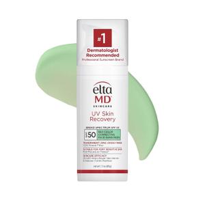 EltaMD UV Skin Recovery Face Sunscreen with Zinc Oxide, All Mineral, Safe for Sensitive Skin SPF 50, 1.7 OZ, BBD: 2028/03