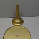 10 Inch Gold Cake Stand Dessert Display Table with Base Metal Dessert Stand, Cupcake Display Plate for Birthday, Wedding, Party Decorations