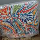 JMGBird Outdoor Chair Cushions Set of 4 Patio Cushions D16 x W17 Inch with Ties, Outdoor Chair Pad for Patio Furniture Upgrade Thicker