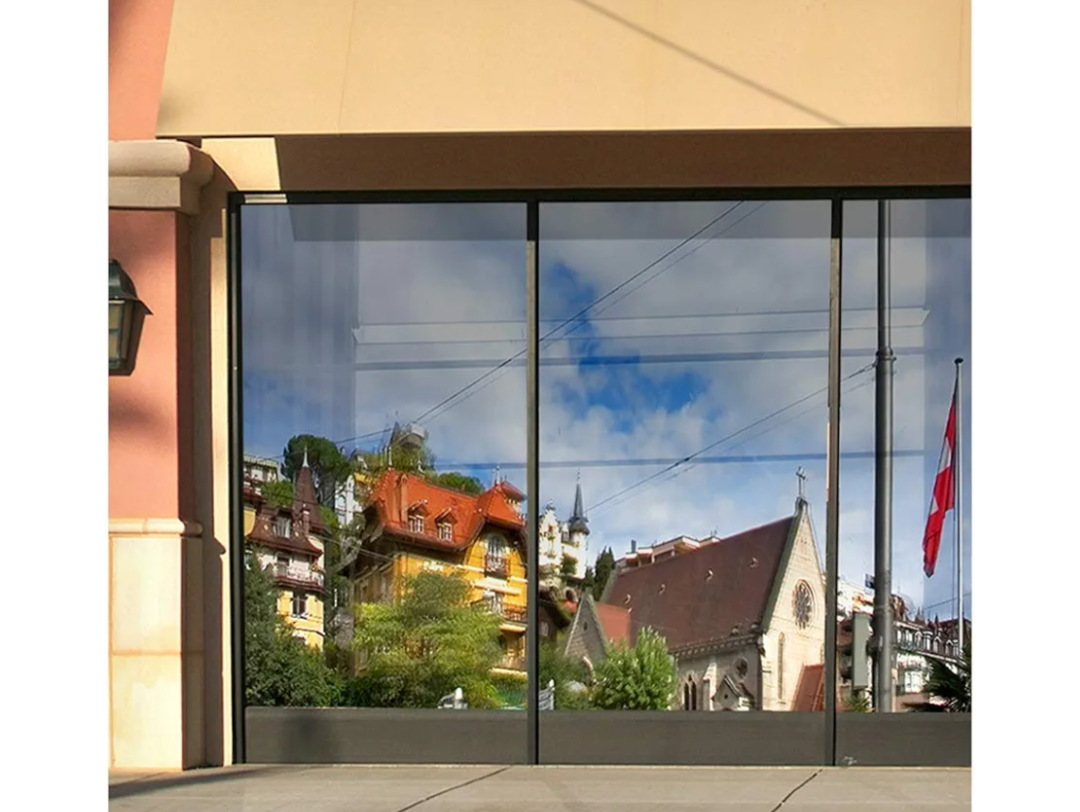 BDF S15 Window Film Daytime Privacy and Heat Control Mirror Silver 15 (Dark) - 36in X 24ft