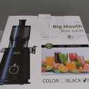 Juicer Machines with 5.8" Large Feed Chute, Cold Press Juicer for Whole Vegetables and Fruits 400W, Slow Masticating juicer Easy to Clean Juice Extractor Machine High Juice Yield (Titanium Gray)