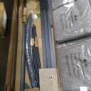 Kroger Onyx 3 Seat Cushioned Patio Swing 71.06"L x 22.64"W x 7.09"H Grey