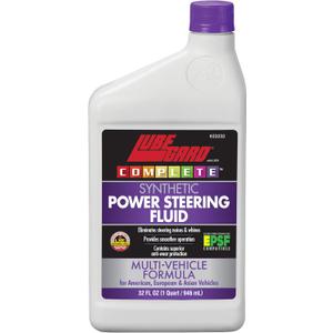 Lubegard 23232 Complete Synthetic Power Steering Fluid, 32 fl. oz. (EXP 06/01/26)