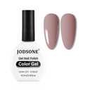 10 x JODSONE 16.5ml Dark Flesh color Soak Off Gel Nail Polish Professional U V Cured Nail Lacquer for Salon Quality Manicures at Home Long Lasting Chip Resistant Nail Art Polish