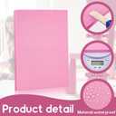 Frienda 12 Pcs Foam Board Bulk XPS Foam Sheet Panel for DIY Crafts Sculpture Modeling Floral Arrangements School Home Office Art(15" X 12" X 1/2",Pink)
