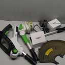 SOYUS 20V Cordless Electric Weed Wacker, 12 Inch String Trimmer Battery Powered with Auto Line Feed, Lightweight Grass Trimmer for Lawn Trimming/Edging with 2X 2.0 Ah Battery and Charger