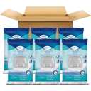 TENA Adult Wipes for Incontinence, Body Cleansing Wipes, ProSkin - 288 Count (48 Count (Pack of 6))