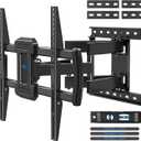 Mounting Dream TV Wall Mounts Bracket for Most 42-84 Inch TVs, UL Listed Premium TV Mount Full Motion with Articulating Arms, Max VESA 600x400mm and 100LBS, Fits 16", 18", 24" Studs, MD2296-24K