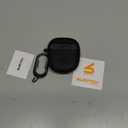 SURITCH Protective Cases for Bose QuietComfort Earbuds II 2022 / QuietComfort Ultra/Ultra Earbuds 2nd Gen, Shockproof Case Cover for Bose QC ii 2 & Ultra Case Accessories with Carabiner, Black