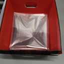 Basket For Gifts Empty, 5 PCS Sturdy Diy Bulk Gift Basket Kraft Market Tray Cardboard Basket With Handles, Gift Baskets Kit Supplies Wrap To Fill For Valentines Christmas Weddings Anniversaries (Red and Black Plaid)