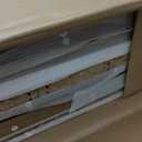 Narrow Nightstand for Small Spaces - 9.3" Slim Side Table with Rattan-Weave Drawers, Skinny Bedside Table with Open Shelf, Rustic Tall Thin Gap Filler for Bedroom, Caramel Oak, Set of 2