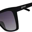 Goodr Glam G Polarized Sunglasses Women Medium Fit, Cat-Eye Frames, UV400, Gradient/Mirrored Lenses, No Slip, Multi Styles (New Wave Renegade)