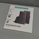 SUANPOT Compatible with Samsung Galaxy A36 Wallet case with RFID Blocking Credit Card Holder,Flip Book PU Leather Protective Cover Women Men for Samsung A36 Phone case Sky Blue