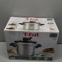 T-fal P45007 Clipso Stainless Steel Dishwasher Safe PTFE PFOA and Cadmium Free 12-PSI Pressure Cooker Cookware, 6.3-Quart, Silver
