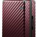 Overall Dimensions: 21.5 x 13.8 x 9 IN (Including spinner wheels, handle, accessories, etc.), Weight: 7.5 LB, Capacity: 40L; Interior Dimensions: 18.5 x 13.5 x 8.8 IN.
Airline Approved: LUGGEX 20-inch carry-on luggage meets most airlines' 22x14x9 inc