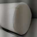 BALAPET Body Pillow for Side Sleeper Back Sleeper, Roll Cylinder Pillow for Better Sleep Breathing (White, Large Size)