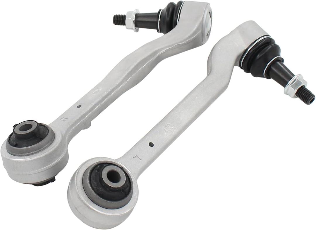 MOTOKU Pair Front Rearward Lower Control Arm with Ball Joint & Bushing Assembly for Cadillac ATS 2013-2019 CT4 2020-2022 RWD