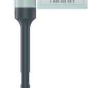 Brite by Scotch-Brite Limited Edition 2-in-1 Straw and Bottle Brush Set, Sleek and Stylish Bottle Cleaner Brush with 360-Degree Bristles and Hidden Straw Brush