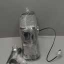 topzee Espresso Machine 20 Bar, Compact Coffee Maker with Milk Frother & Cold Brew Function, 52oz Removable Water Tank, Stainless Steel Cappuccino, Latte Maker, Silver