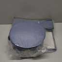 China Storage Hard Shell Containers 5-Piece Set Moving Boxes for Dinnerware, Glasses, Plates, Mugs and Saucers Sturdy Dish Organizer with Dividers for Seasonal Storage - Service for 12 - Denim Blue