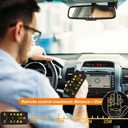 Car Finger Gesture Light, Funny LED Hand Sign with Remote Control, Wireless Gesture-Controlled Back Window Decoration for Trucks/SUV