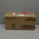 U by Kotex Balance Wrapped Panty Liners, Regular Length, 320 Count (6 Packs of 40)