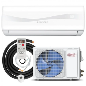 Split Air Conditioner with Heater,12000BTU 208-230V Ductless Mini, FP10293US-12WH
