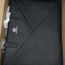 LOVEVOOK Laptop Tote Bag for Women with Large Cup Holder, 17.3 Inch PU Leather Work Bag Teacher Tote Bag, Waterproof Computer Bags Business Office Briefcase Handbag (Black)