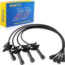 ST-4244 Ignition Spark Plug Wire Set Compatible with Subaru Forester 1998, Impreza 1998, Legacy 1996-1997, Silicone Spark Plug Cables, Replace 671-4244, 175-6118, 97024, Pack of 4