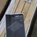 NEWBULIG Solid Wood Bed Frame, Full Size with Wood Slat Support - Natural Pine Wood Platform Bed Base, Sturdy, Noise-Free & Easy Assembly, No Box Spring Needed