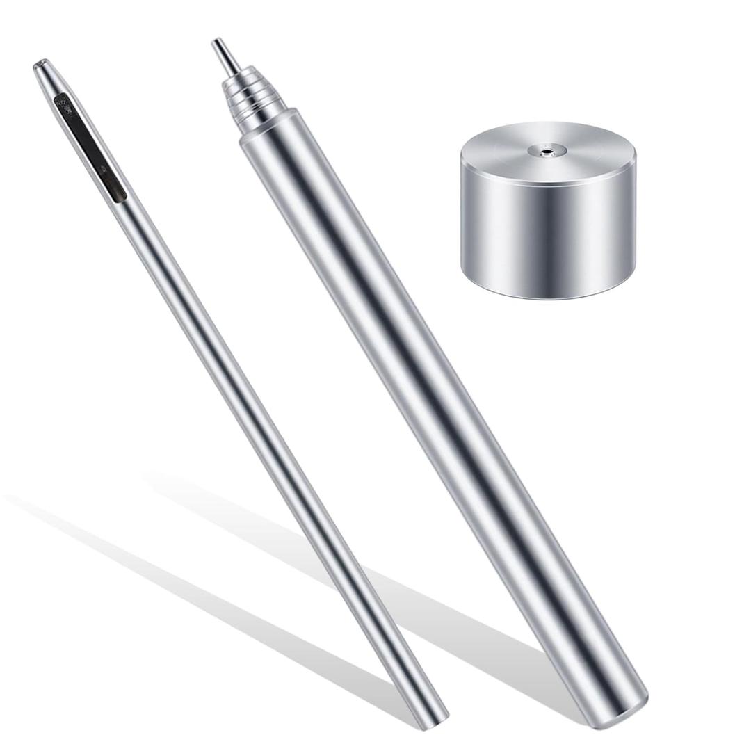 Eyelet Hole Punch Die Tool, 1.5mm Grommet Setter Hollow Punch Eyelet Setter for Craft Leather Handbag Clothing Fabric Curtain