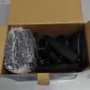 Thumok Clip On Solar Lights Outdoor, Motion Sensor Outdoor Lights, 92 LEDs 600LM Solar Fence Lights Outdoor Waterproof,Security Lights for Fence, Deck, Gutter (2, Black-3000K/4000K/6000K)